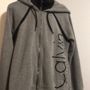 Calvin Klein gray jacket.